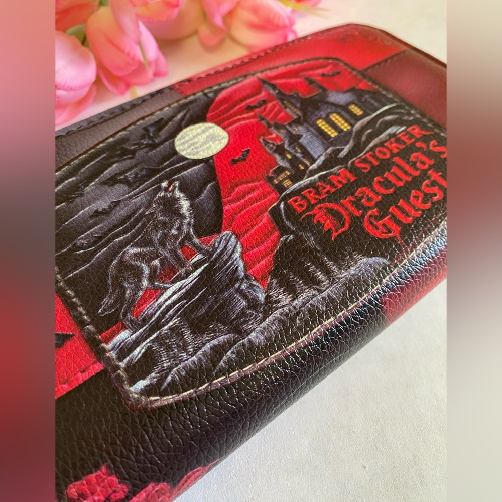 Lettoria Dracula Wallet Wristlet Halloween - Picture 3 of 9